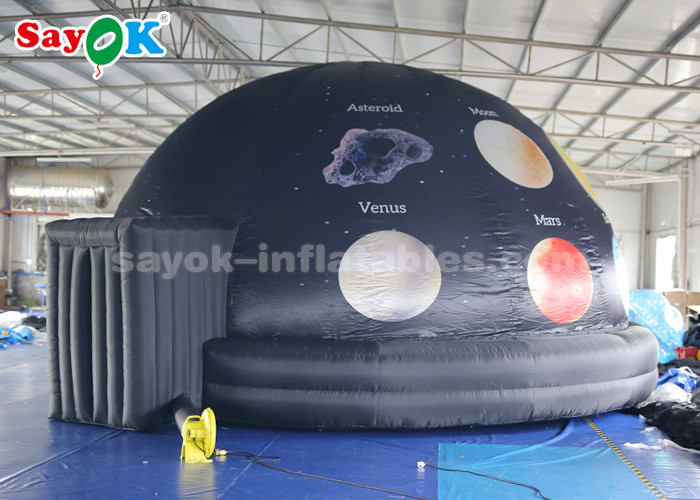6m Portable 360 Degree Inflatable Planetarium Dome Tent For Science Museum