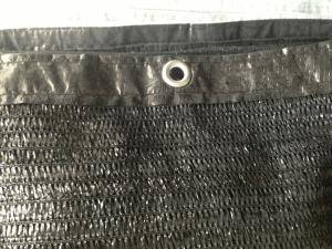 Quality Black Aluminum Foil Agricultural Shade Netting 45gsm-65gsm 2x50m wholesale
