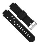 16mm Mens Rubber Watch Bands Pantone Colors For Sports