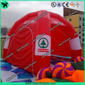 Quality Red Trade Show Events Inflatable Spider Tent 4 Legs For Advertising Promotion wholesale