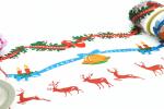 DEC Festival Adhesive CMYK Holiday Washi Tape