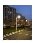 Dustproof 400W Solar LED Street Light Flicker Free Waterproof