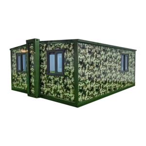 Quality Prefabricated Luxury Villa House with Moveable Container and EPS Sandwich Panels Roof wholesale