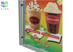 Aluminum Advertising Lightbox Frameless Picture Frames For Railway Station