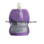 3.17oz stand up spout pouch for baby food, BPA free and food safety