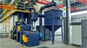 Quality ISO9001 Wire Mesh Shot Blasting Machine Sheets Dishes Cleaning wholesale