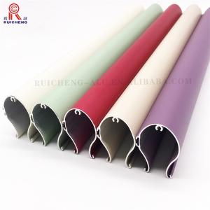 Quality Streamline Aluminum Curtain Track System 0.4mm Thickness Mill Finished wholesale