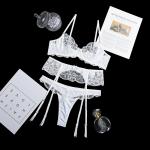 Nighty Lace Mesh Lingerie Hollow Sexy Floral Embroidery Lingerie