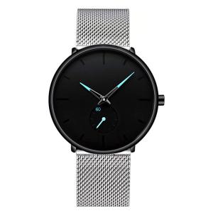 Quality Fashion Unisex Quartz Wrist Watch With Stainless Steel Mesh Band wholesale