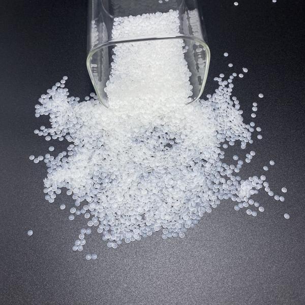 Polyvinylidene Fluoride Thermoplastic Pellets Particles White Pure Extrusion