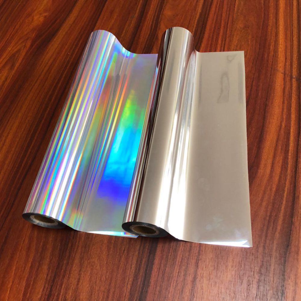 PET Cold Stamping Foil 12 micron Holographic Toner Foil for Paper