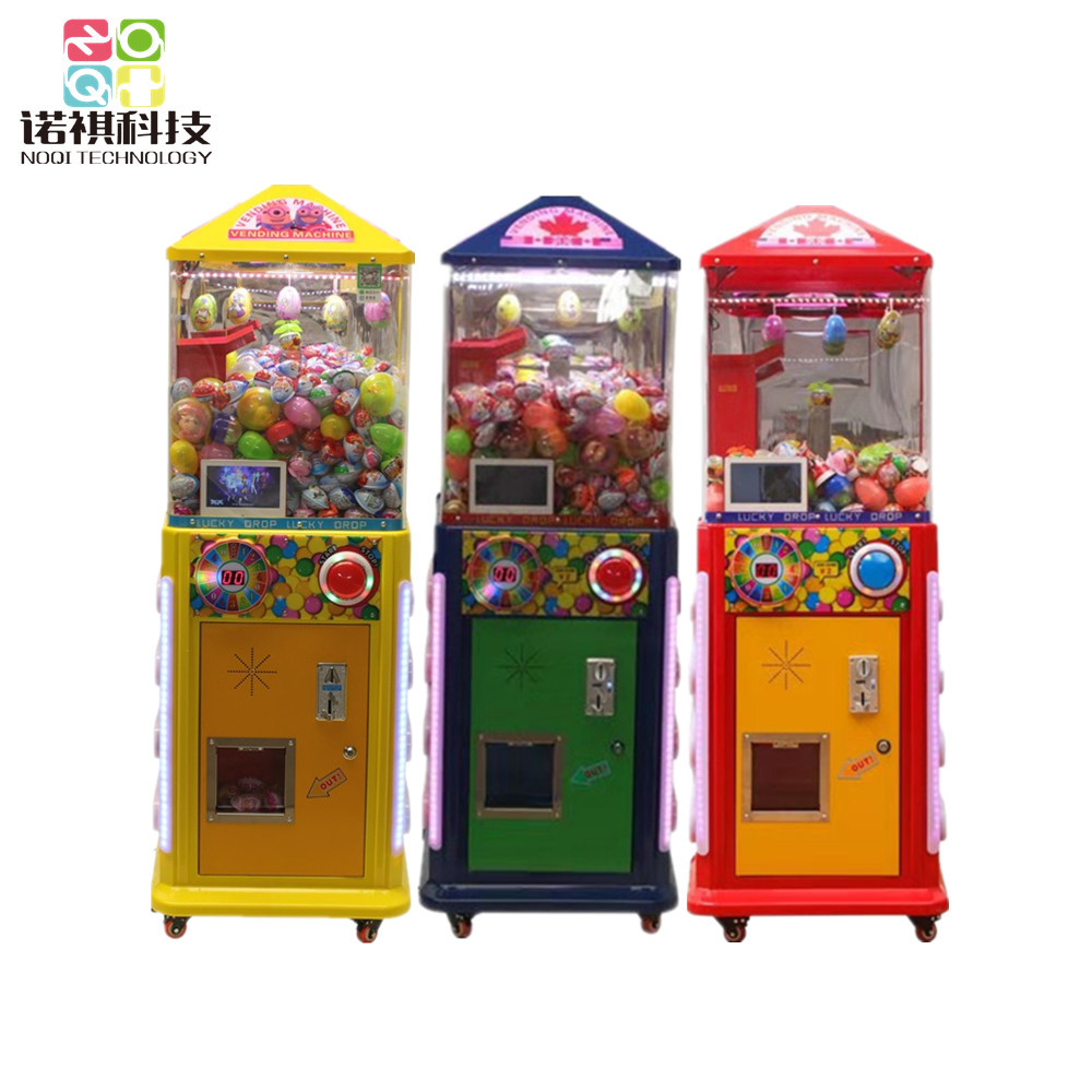 Coin Operated Arcade Vending Machine Lollipop Dispenser Machine With Capsule Gift