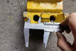 Forging Rail Clamps Forged Production 45 Steel With Bolts Rail Joint Clamp
