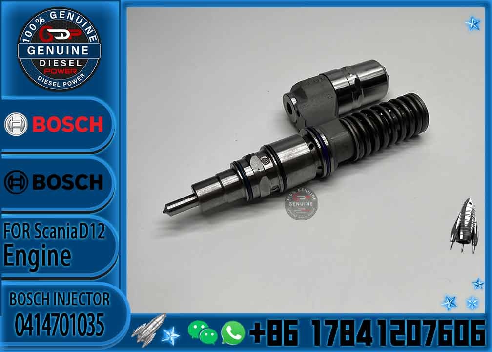 Common Rail Fuel Injector DC12 DC16 Engine 0414701035 0414701037 0414701038 0414701039 0414701040 0414701043