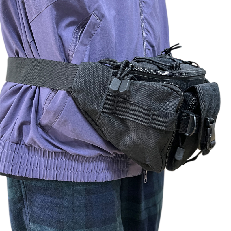 7.3 inch*6 inch*2.2 inch Waist Bag for Active Lifestyle and Exercise Long-Lasting