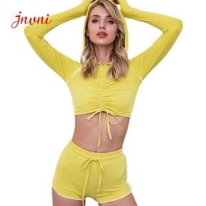 Quality RPET Women Activewear Sets Nylon 78% Women Yoga Sets wholesale