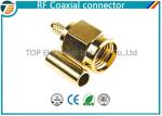 Male Plug SMA Straight Crimp RF Coaxial Connector For RG174 TOP-SMA-1