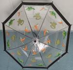 70cm Auto Open Dome Shape POE Kids Compact Umbrella