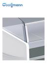 Single Temperature Meat Showcase Refrigerator