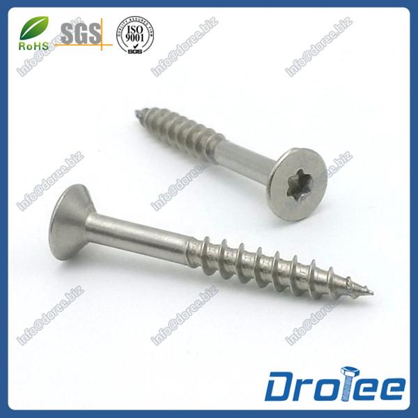 Stainless Steel 304 Countersunk Head Torx Decking Screws