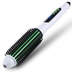 White FCC Certified 65W Ceramic Hot Hair Comb Straightener 3 In 1