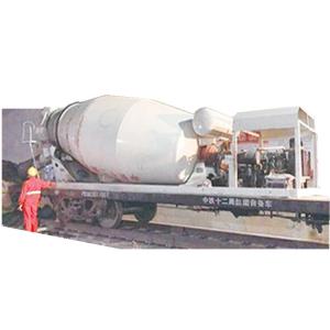 Quality 38T Railway Freight Wagon Rail Car for Concrete Mixer wholesale