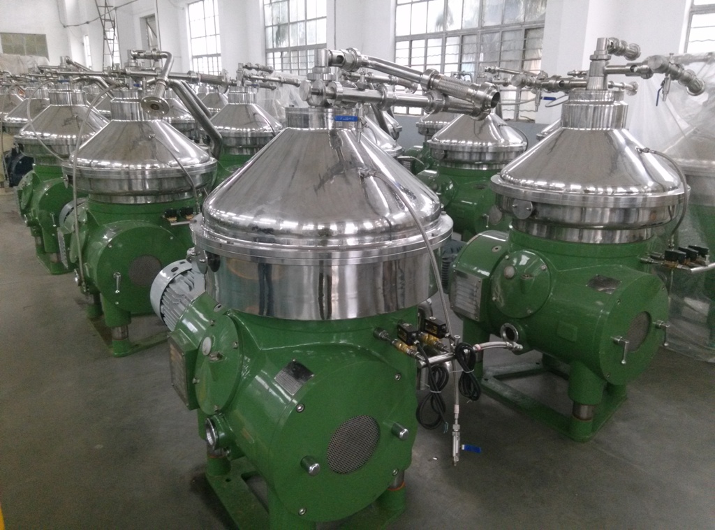 Big High Speed Centrifugal crude palm Oil Separator Machine ISO CE Certification
