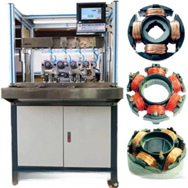 CNC Automatic Fan Coil Winding Machine with Motor Power 3.5kw and Center Height 2mm
