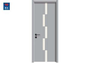Quality Anti Theft Waterproof Eco Wood Plastic Composite Doors wholesale