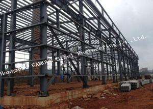 China Australia Standard Fabricated Steel Structures Industrial Steel Buildings Fast Installation on sale