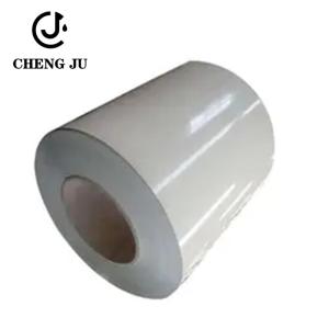 Quality Prepainted Steel Sheet Coil 50-2000mm White Color Coated Metal Building Materials Galvanized Coil wholesale