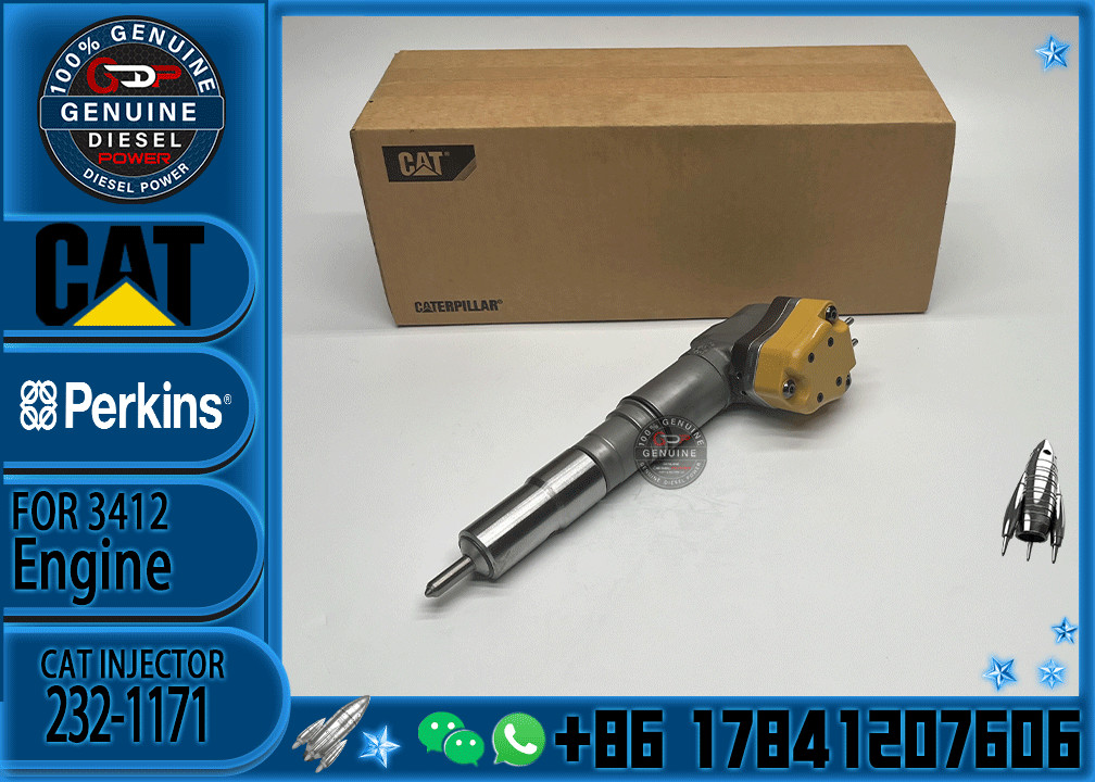 Diesel Common Rail Fuel Injector 232-1171 Rebuild Spare Parts Injection Nozzle 10R-1267 232-1183 232-1171