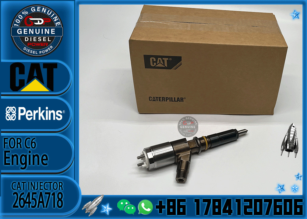 Diesel Engine Fuel Injector Excavator Accessories Diesel Motor Parts 2645A718 for Caterpillar CAT C4.4 320D