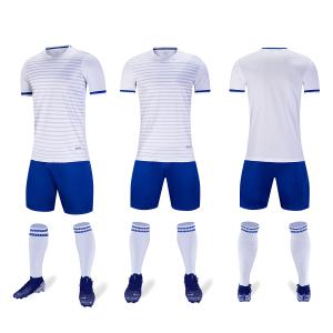 Quality ODM OEM Plain Soccer Jerseys Soccer Quick Dry Plain White Soccer Jersey wholesale