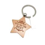 Engraved Wooden Keychain Personalized For Eco Friendly Gifting