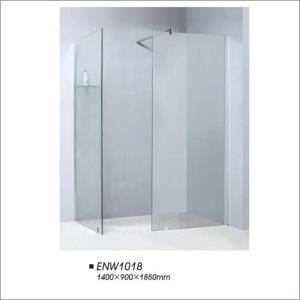 Quality Two Sides Frameless Walk in Shower Screen / Clear Glass Shower Doors wholesale