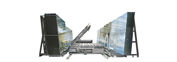 2500MM Glass Loading Machine For Insulating Glass