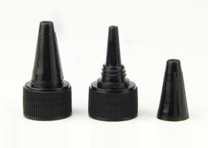 Quality Black Color Plastic Cosmetic Lids , Plastic Bottle Tops High Practicality wholesale
