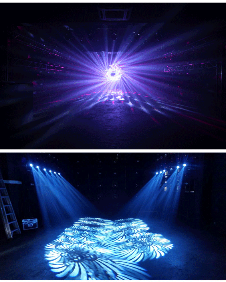 150W RGBW 100W 295W Outdoor LED Bar Scanning Projection Lamp for Lighting Solutions