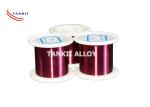 Rohs Certified Enameled Coating Ni200 Pure Nickel Wire 0.025mm Red Color