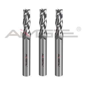 Quality 4 Flutes Carbide End Mill Polished Square Cutting End Mill Uncoated For Aluminium wholesale