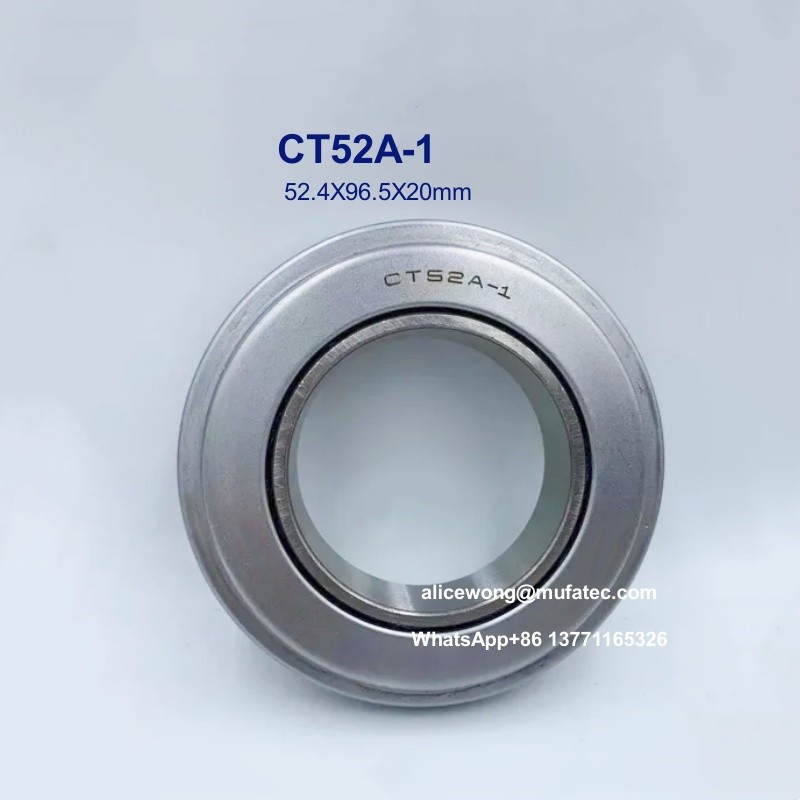 CT52A-1 Automotive Clutch Release Bearings 52.4X96.5X20mm Ball Bearings