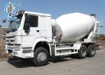 Sinotruk Howo 6x4 Concrete Mixer Truck Concrete Mixing Equipment 10cbm 70 Cabin
