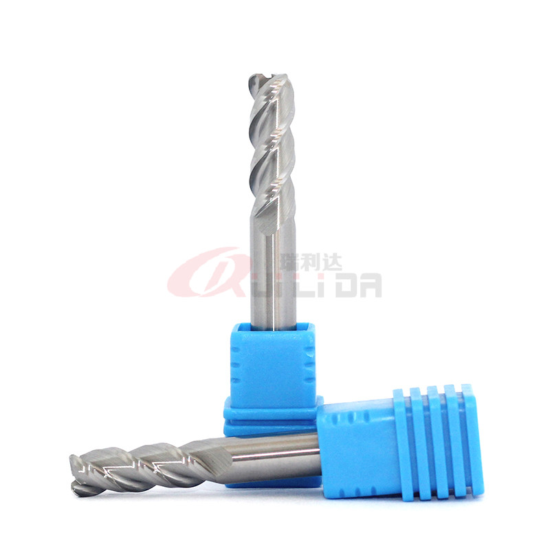 6mm 1/4 Inch 3 Flute Roughing End Mill Aluminum Solid Carbide Corner Radius