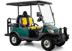 Quality Custom 48V Club Car Electric Golf Cart With 2 Front Seat Plus Rear Seat wholesale