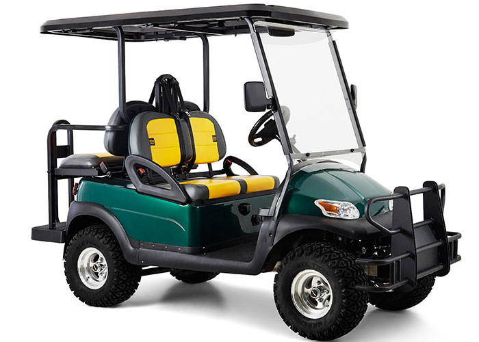 Custom 48V Club Car Electric Golf Cart With 2 Front Seat Plus Rear Seat