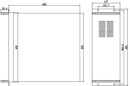 IPC-8402 4U IPC 3.3G Hz Industrial Rackmount PC Intel I3 I5 I7 CPU