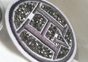 Quality Creative 3D Rubber Logo Patches , Washable Fabric PVC Clothing Labels wholesale