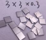 Colorless Mechanical CVD Diamond / Synthetic Diamond Plate 0.3-3mm Thickness