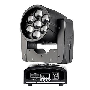 Quality 7x15w RGBW 4in1 quad colors Mini LED Moving Head Wash Zoom Stage Lights on Sales wholesale